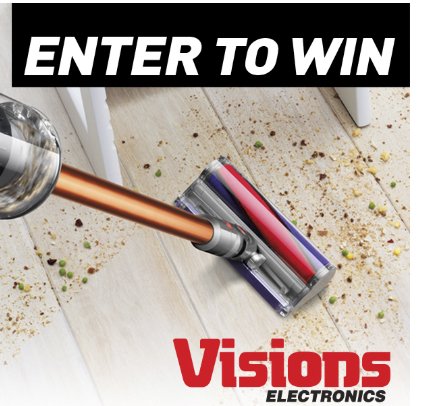 Enter to win a Dyson Cyclone V10 Absolute