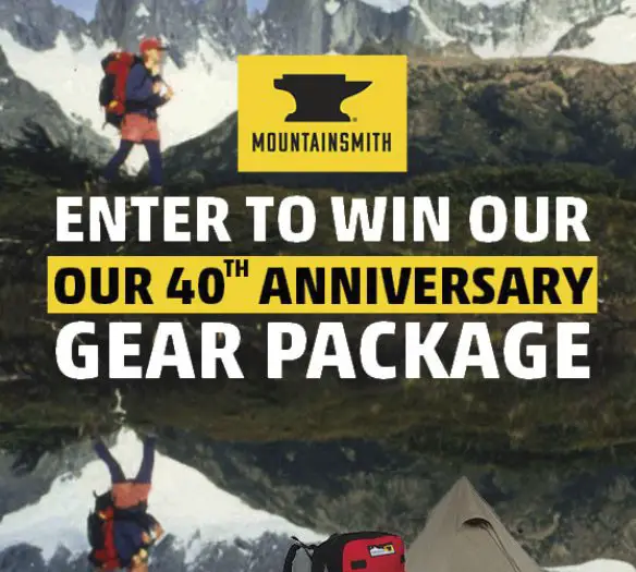 Enter to Win! Mountainsmith's 40th Anniversary Gear Package