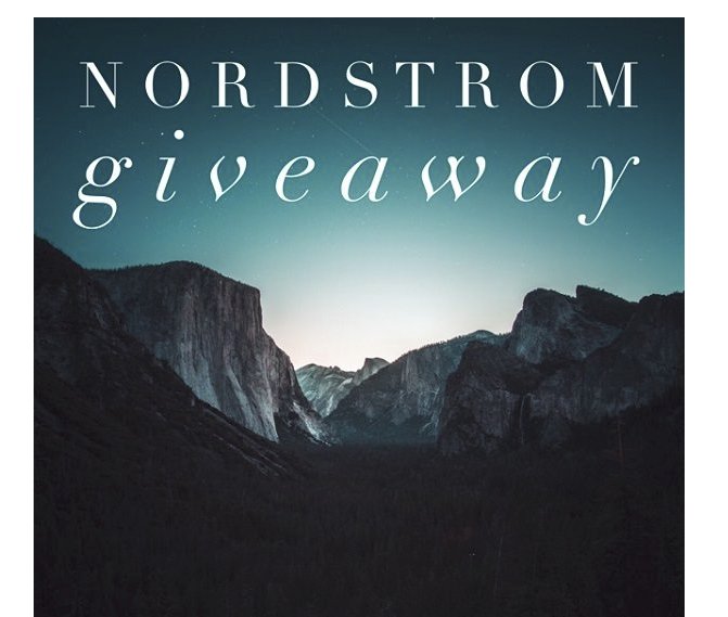 Enter To Win The $100 Nordstrom Gift Card