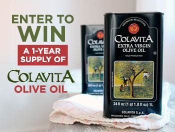Enter to Win a Year's Supply of Colavita Olive Oil