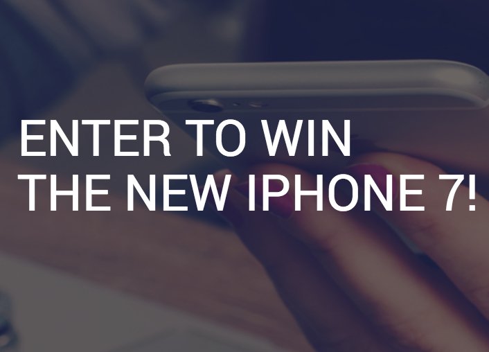 Enter to Win a Brand New iPhone 7