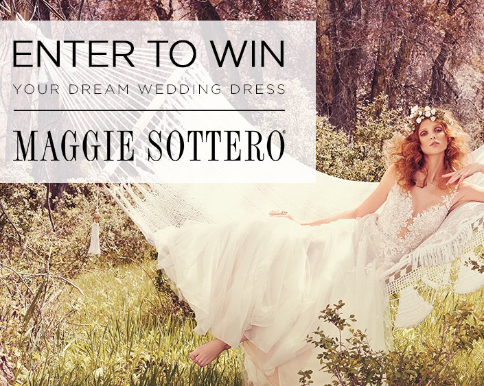 Enter to Win a Maggie Sottero Wedding Dress