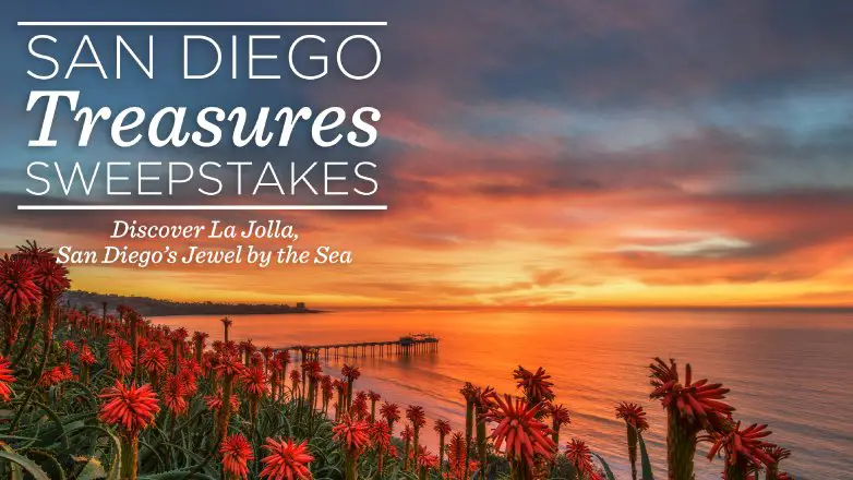 Enter to Win the San Diego Treasures Sweepstakes!