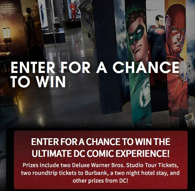 Enter to Win a Warner Bros Studio Tour in Hollywood!