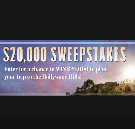 Entertainment Weekly $20,000 Sweepstakes