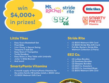 Envision For Every Little Moment Sweepstakes - Win Baby, Toddler & Kids Essentials Worth Over $4,000