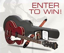Epiphone August 2017 Giveaway