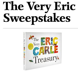 Eric Carle Sweepstakes