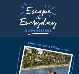 Escape Everyday Sweepstakes