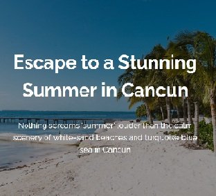 Escape to a Stunning Summer in Cancun - Win $2,000 for a Cancun Vacation