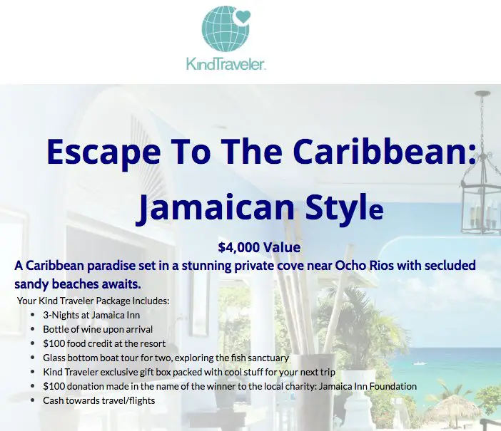 Escape to Ocho Rios Sweepstakes