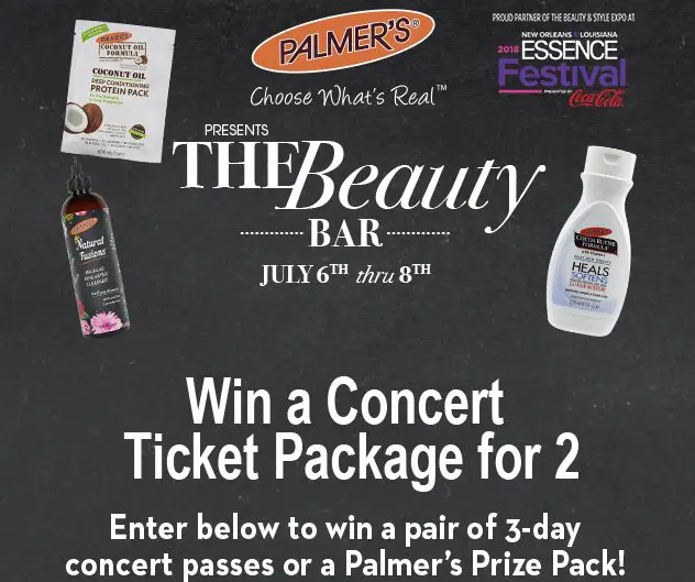 Essence Festival Concert Sweepstakes