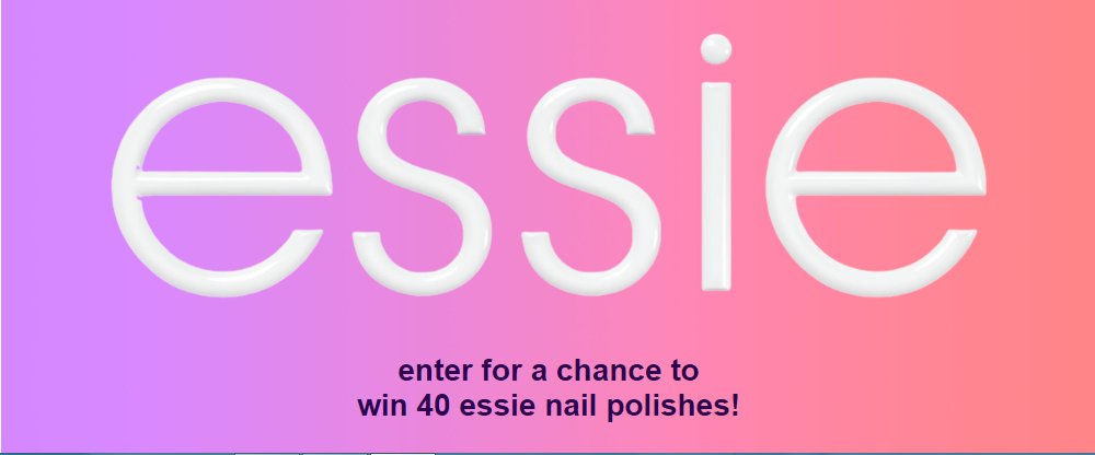 Essie Featured Shades Sweepstakes - Win A Selection Of Essie Products Including Polishes Of Different Colors (10 Winners)