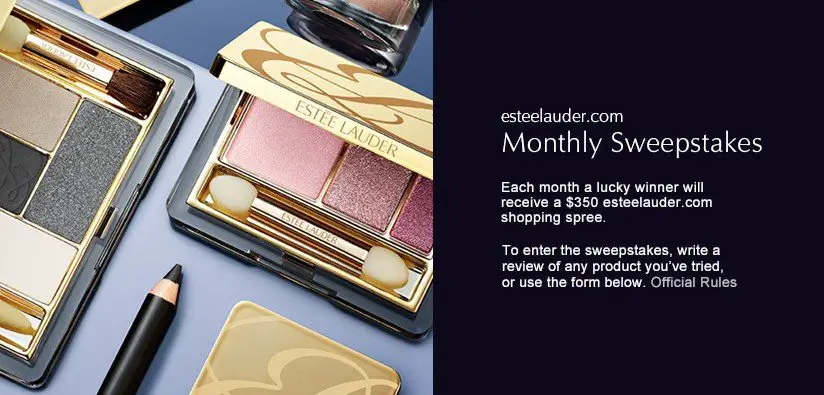 Estée Lauder Shopping Spree is Yours!