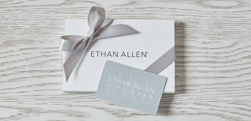 Ethan Allen $1,000 Gift Card Sweepstakes – Enter To Win A Free $1,000 Gift Card (6 Winners)