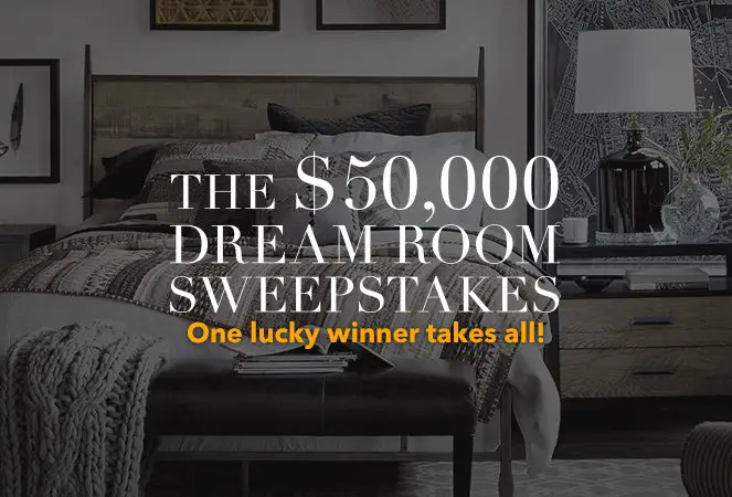 Ethan Allen $50,000 Dream Room Sweepstakes!