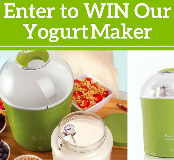 Euro Cuisine Yougurt Marker Giveaway