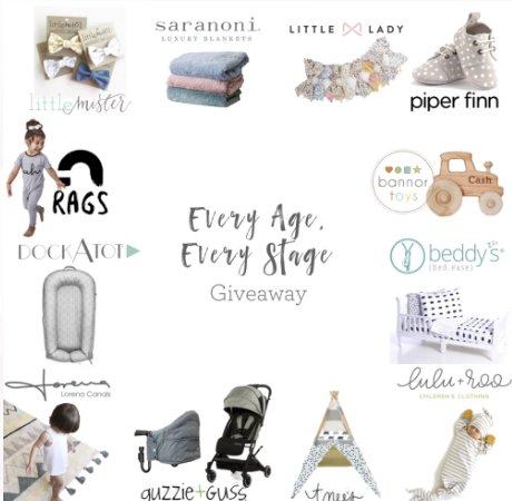 Every Age, Every Stage Giveaway