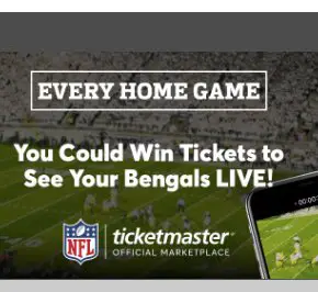 Every Home Game: Bengals Sweepstakes