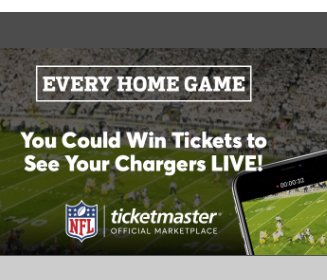 Every Home Game: Chargers Sweepstakes