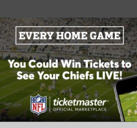 Every Home Game: Chiefs Sweepstakes