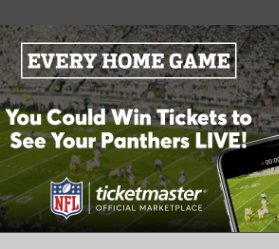 Every Home Game: Panthers Sweepstakes