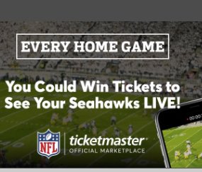 Every Home Game: Seahawks Sweepstakes