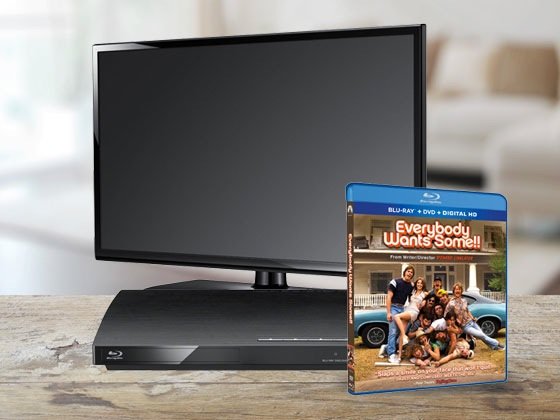Win Everybody Wants Some!! Flatscreen TV Combo!