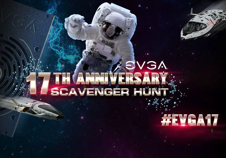 EVGA Anniversary Scavenger Hunt 2016!