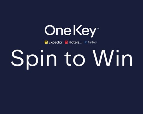 Expedia One Key Spin to Win Sweepstakes - Win Up To $5,000 In OneKeyCash