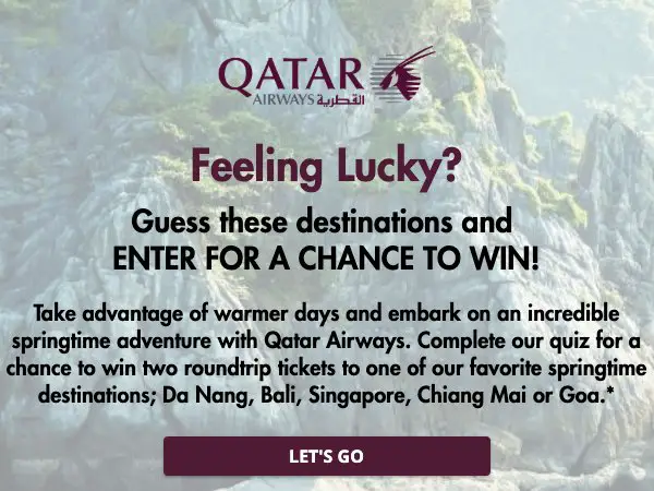 Expedias Qatar Spring Giveaway