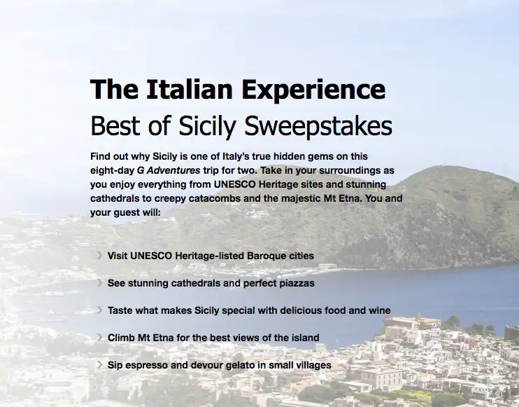 Experience the Best of Sicily for Free