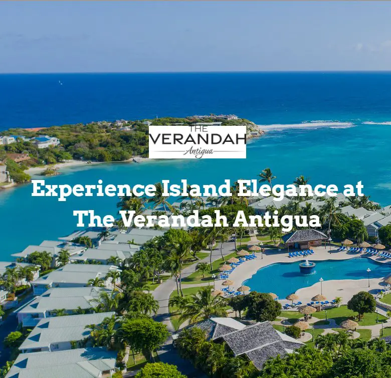 Experience Island Elegance At The Verandah Antigua Sweepstakes - Win A 5-Night Stay For 2 At The Verandah Antigua, Exclusively Adults, All – Inclusive