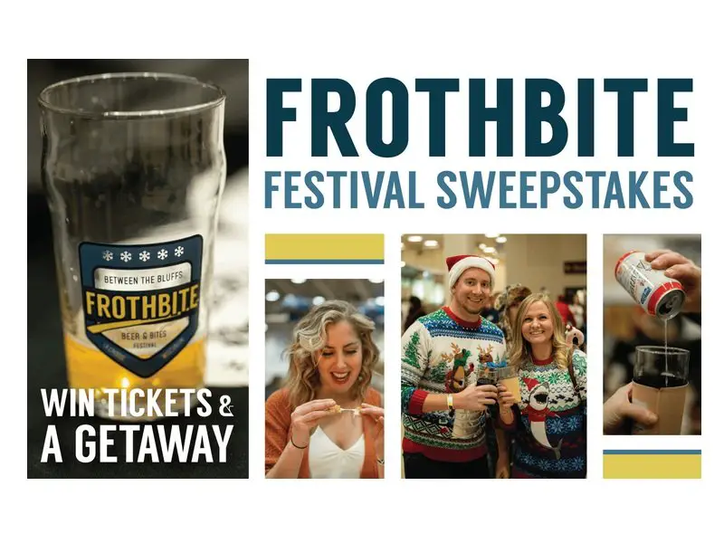 Explore La Crosse Frothbite Festival Ticket & Getaway Sweepstakes - Win VIP Tickets, Merch and More