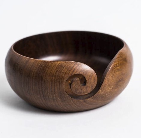 Exquisite Wooden Yarn Bowl Giveaway