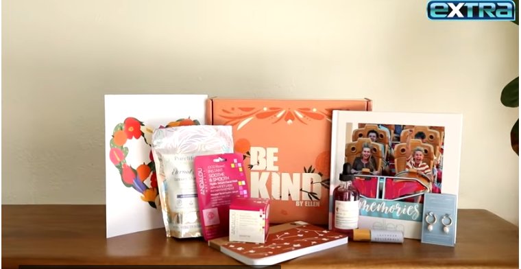 Extra TV Be Kind by Ellen Giveaway - Win A Free Ellen DeGeneres Be Kind Subscription Box (10 Winners)