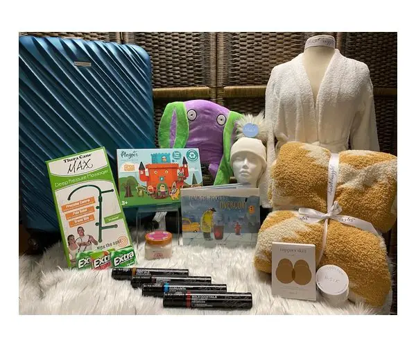 ExtraTV Holiday Prize Pack Giveaway - Win a Book, Luggage, Robes and More