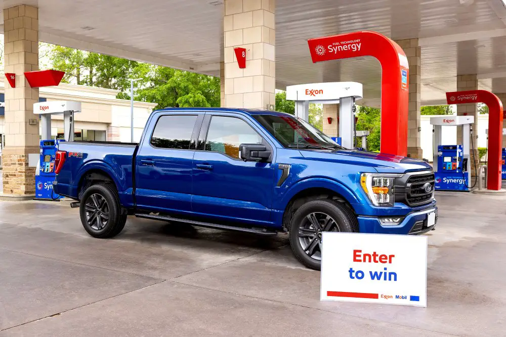 ExxonMobil 50 Cent Truck Sweepstakes - Win A 2023, 2024 Or 2025 Ford F150 Truck