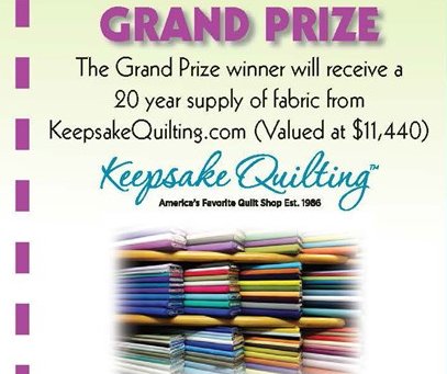 Fabric for Life Sweepstakes