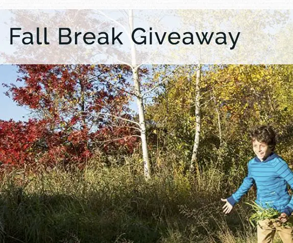 Fall Break Getaway Giveaway