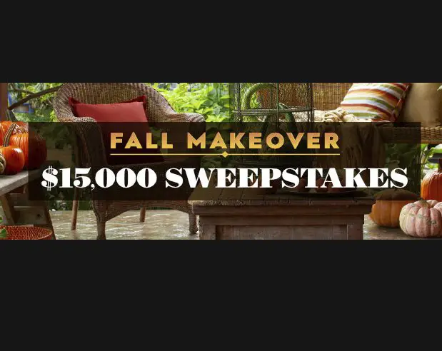 Fall Makeover $15,000 Sweepstakes