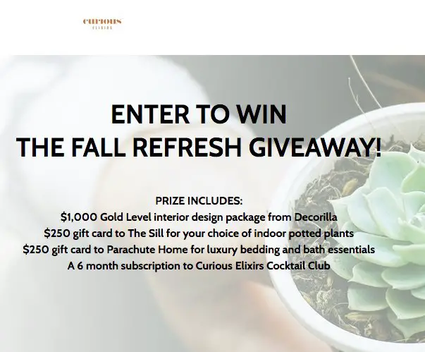 Fall Refresh Giveaway