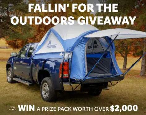 Fallin' for the Outdoors Giveaway -  Win a $2,000 Outdoor Prize Package