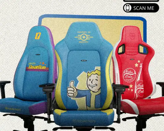 Fallout for Hope St Jude noblechairs Giveaway - Win a $600 Fallout Gaming Chair