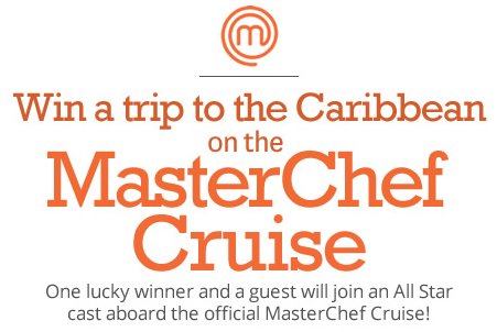 Ahoy! Depart in the Family Circle Sail Away with MasterChef Sweepstakes 2016