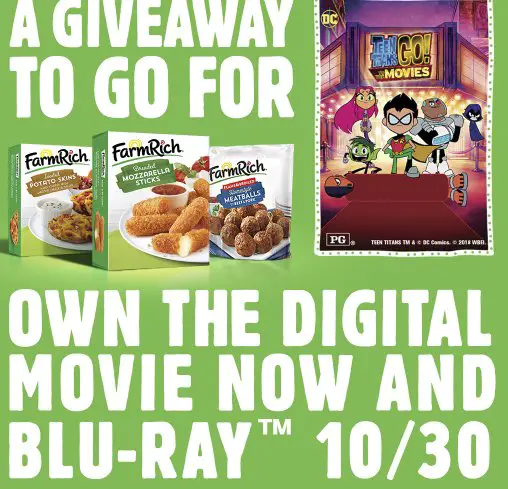 Family Dinner & A Movie Sweepstakes