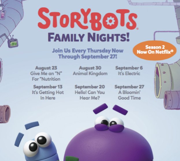Family Nights Featuring Story Bots Now At Ovations Brands' Restaurants