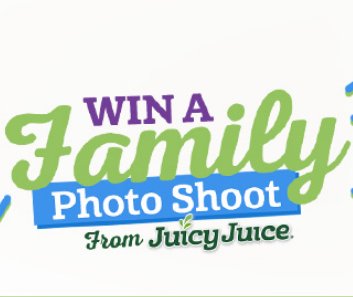 Family Photo Shoot Sweepstakes
