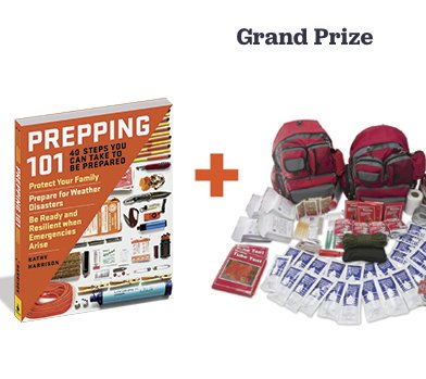 Family Prep Survival Sweepstakes