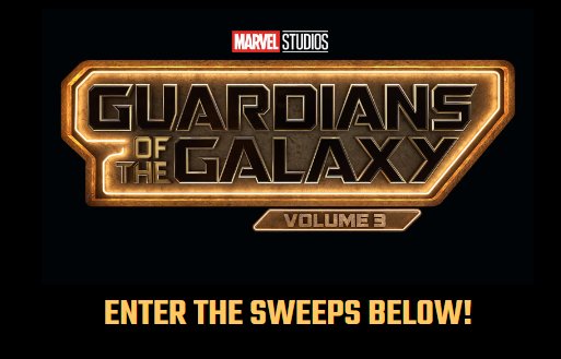 Fandango Guardians of the Galaxy: Volume 3 NFT Sweepstakes